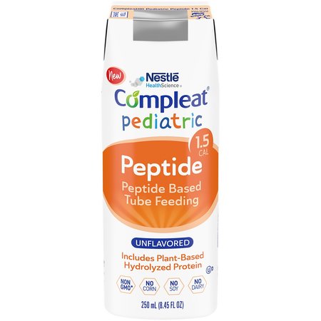COMPLEAT Peptide 1.5 Pediatric Oral Supplement / Tube Feeding Formula, 8.45 oz. Carton, PK 24 4390013135